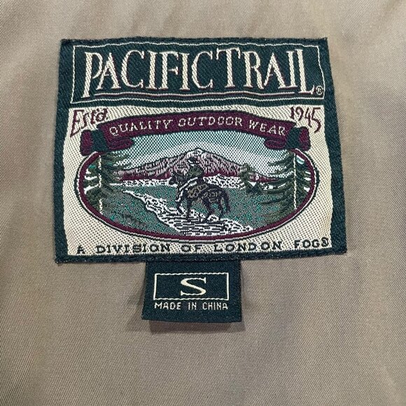 Pacific Trail Khaki Jacket S Multiple Pockets 1945 Design Hiking Camping Outdoor - Picture 2 of 10